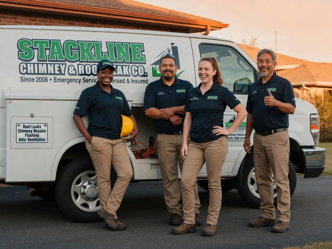 Chimney flashing repair company in Twin Lake, MI